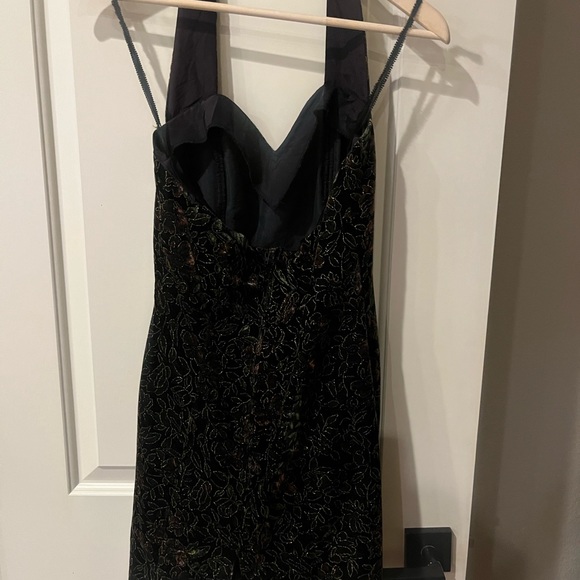 VINTAGE 90s Rampage Halter Dress Size 7 Juniors - Picture 2 of 6